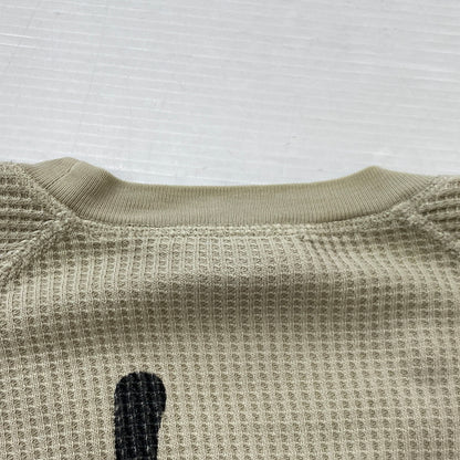 【中古品】【メンズ】 STUSSY ステューシー BASIC STUSSY THERMAL 1140356 ベーシック ステューシー サーマル 長袖 トップス 142-260906-sa-19-teih サイズ：S カラー：ベージュ 万代Net店