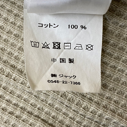 【中古品】【メンズ】 STUSSY ステューシー BASIC STUSSY THERMAL 1140356 ベーシック ステューシー サーマル 長袖 トップス 142-260906-sa-19-teih サイズ：S カラー：ベージュ 万代Net店