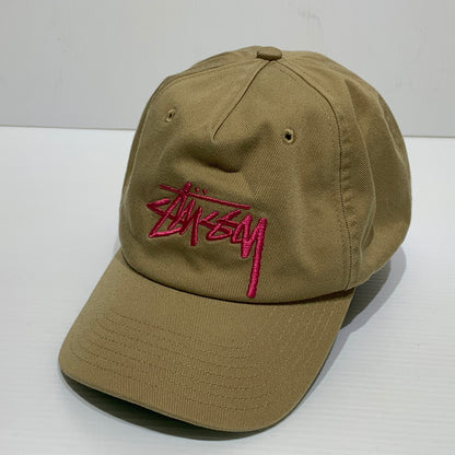 【中古品】【メンズ】 STUSSY ステューシー BIG STOCK SNAPBACK CAP 1311209 ビッグ ストック スナップバッグ キャップ 帽子 185-260905-ko-09-teih カラー：ベージュ 万代Net店