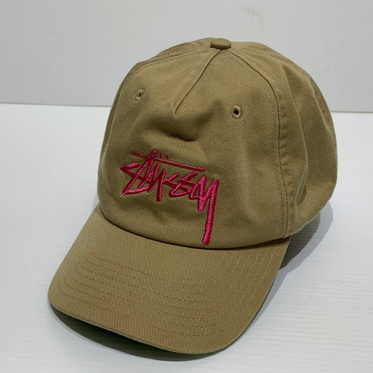 【中古品】【メンズ】 STUSSY ステューシー BIG STOCK SNAPBACK CAP 1311209 ビッグ ストック スナップバッグ キャップ 帽子 185-260905-ko-09-teih カラー：ベージュ 万代Net店