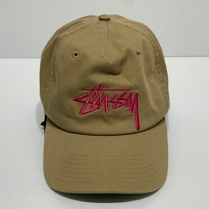 【中古品】【メンズ】 STUSSY ステューシー BIG STOCK SNAPBACK CAP 1311209 ビッグ ストック スナップバッグ キャップ 帽子 185-260905-ko-09-teih カラー：ベージュ 万代Net店