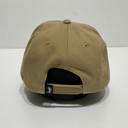 【中古品】【メンズ】 STUSSY ステューシー BIG STOCK SNAPBACK CAP 1311209 ビッグ ストック スナップバッグ キャップ 帽子 185-260905-ko-09-teih カラー：ベージュ 万代Net店