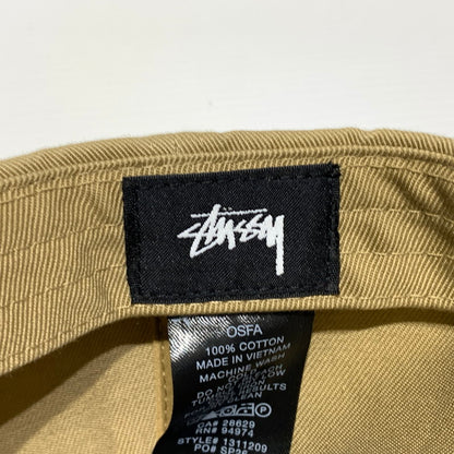 【中古品】【メンズ】 STUSSY ステューシー BIG STOCK SNAPBACK CAP 1311209 ビッグ ストック スナップバッグ キャップ 帽子 185-260905-ko-09-teih カラー：ベージュ 万代Net店