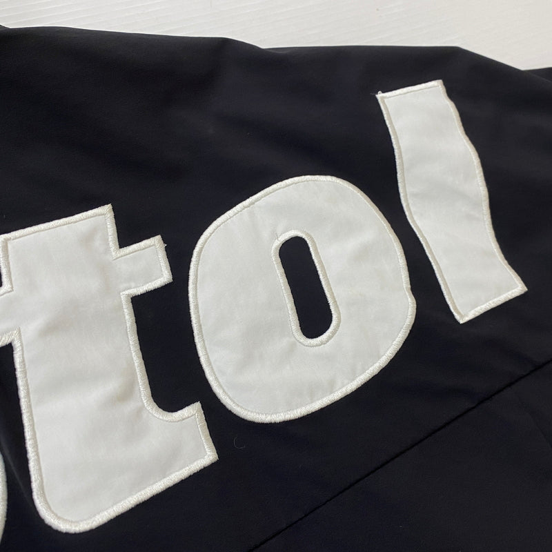 【中古品】【メンズ】 FCRB エフシーアールビー 21SS BIG LOGO WARM UP JACKET FCRB-210000 2021春夏 ビッグ ロゴ ウォーム アップ ジャケット アウター 142-260906-sa-16-teih サイズ：L カラー：ブラック 万代Net店