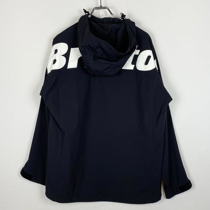 【中古品】【メンズ】 FCRB エフシーアールビー 21SS BIG LOGO WARM UP JACKET FCRB-210000 2021春夏 ビッグ ロゴ ウォーム アップ ジャケット アウター 142-260906-sa-16-teih サイズ：L カラー：ブラック 万代Net店