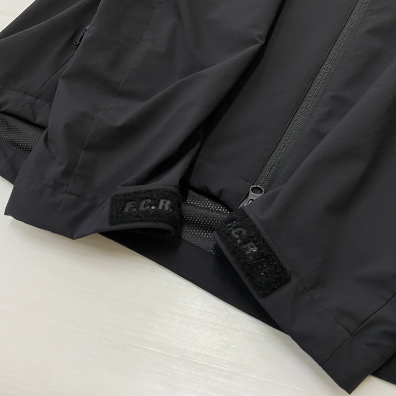 【中古品】【メンズ】 FCRB エフシーアールビー 21SS BIG LOGO WARM UP JACKET FCRB-210000 2021春夏 ビッグ ロゴ ウォーム アップ ジャケット アウター 142-260906-sa-16-teih サイズ：L カラー：ブラック 万代Net店