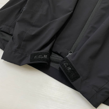 【中古品】【メンズ】 FCRB エフシーアールビー 21SS BIG LOGO WARM UP JACKET FCRB-210000 2021春夏 ビッグ ロゴ ウォーム アップ ジャケット アウター 142-260906-sa-16-teih サイズ：L カラー：ブラック 万代Net店