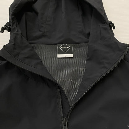 【中古品】【メンズ】 FCRB エフシーアールビー 21SS BIG LOGO WARM UP JACKET FCRB-210000 2021春夏 ビッグ ロゴ ウォーム アップ ジャケット アウター 142-260906-sa-16-teih サイズ：L カラー：ブラック 万代Net店