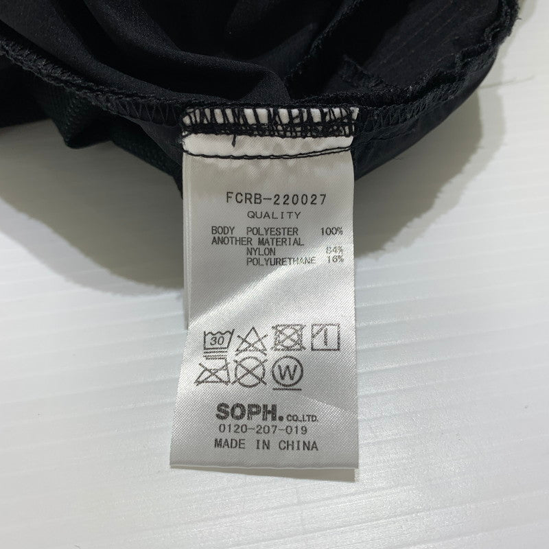 【中古品】【メンズ】 F.C.R.B エフシーアールビー STRETCH LIGHT WEIGHT JOGGER PANTS FCRB-220027 ストレッチ ライトウェイト ジョガーパンツ ボトムス 153-260905-ko-05-teih サイズ：M カラー：ブラック 万代Net店