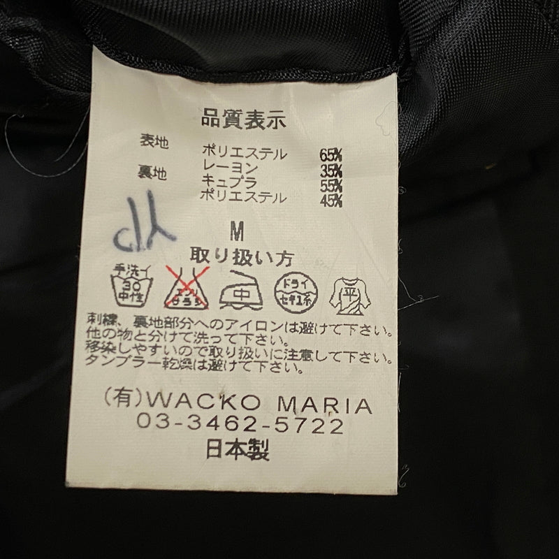 【中古品】【メンズ】 WACKO MARIA ワコマリア GUILTY PARTIES TAILORED JACKET ギルティ パ－ティーズ テーラード ジャケット アウター 140-260906-sa-03-teih サイズ：M カラー：ブラック 万代Net店