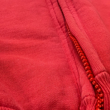 【現状渡し品】【メンズ】 CAMBER キャンバー THERMAL ZIP UP PARKA 90’s 裏サーマル ジップ アップ パーカー 145-260906-sa-05-teih サイズ：不明 カラー：レッド 万代Net店