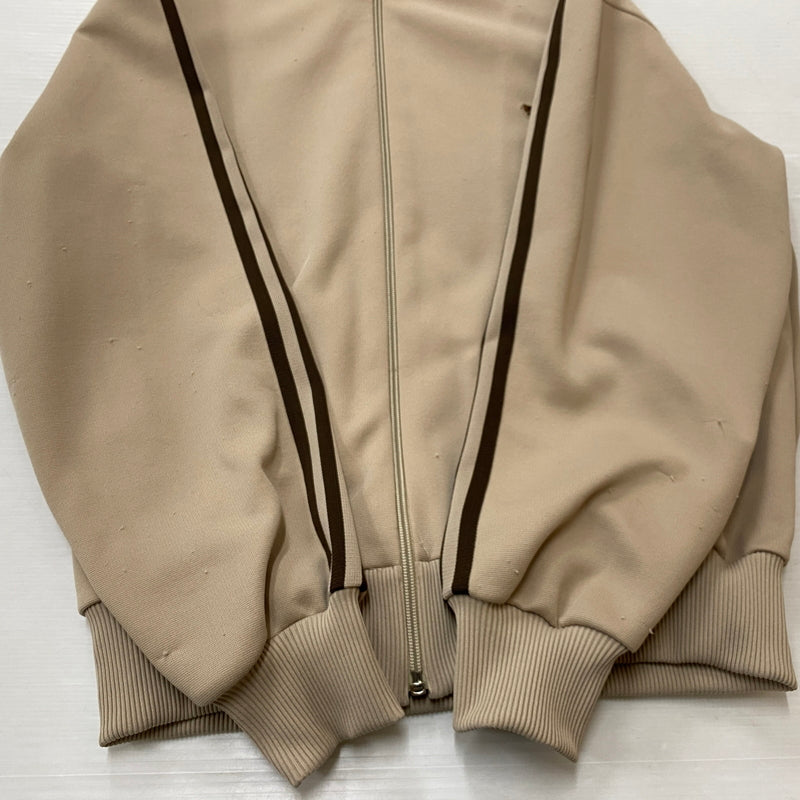 【中古品】【メンズ】 ADIDAS アディダス 80’s VINTAGE TRACK JACKET ADA-06F 80年代 VINTAGE トラック ジャケット 長袖 トップス ジャージ 148-260906-sa-18-teih サイズ：M カラー：ベージュ 万代Net店
