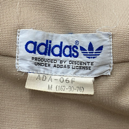 【中古品】【メンズ】 ADIDAS アディダス 80’s VINTAGE TRACK JACKET ADA-06F 80年代 VINTAGE トラック ジャケット 長袖 トップス ジャージ 148-260906-sa-18-teih サイズ：M カラー：ベージュ 万代Net店