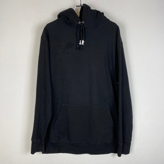 【中古品】【メンズ】 UNDEAFEATED アンディフィーテッド LOGO HOODIE 202077009003 ロゴフーディー トップス プルオーバーパーカー 142-260910-ss-10-teih サイズ：XL カラー：ブラック 万代Net店