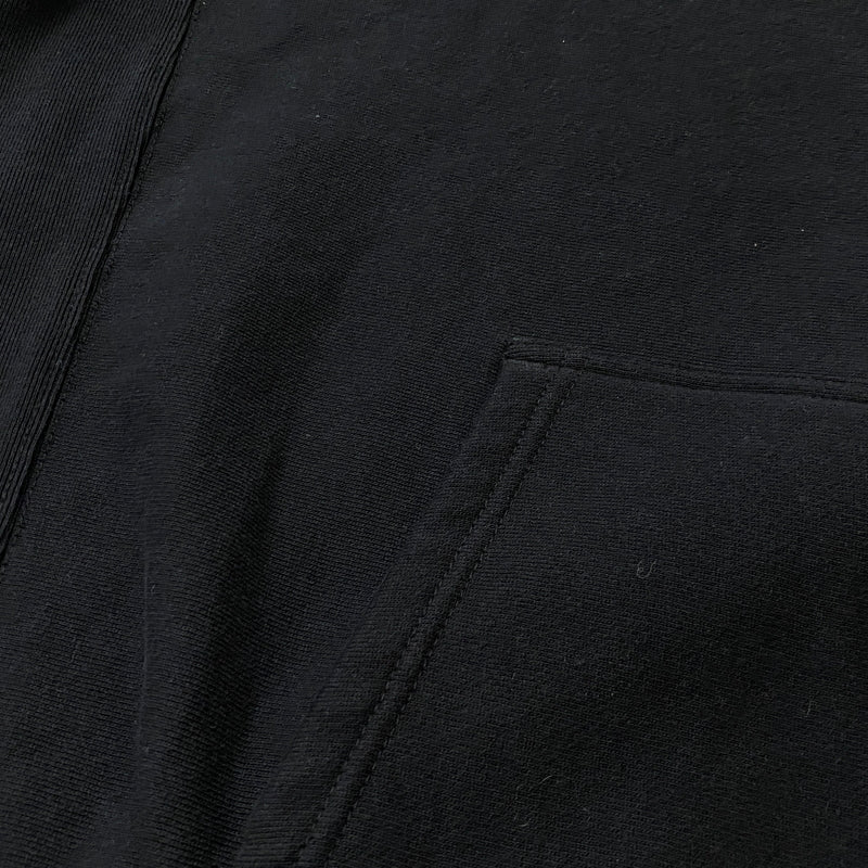 【中古品】【メンズ】 SAPEUR サープル LOGO HOODIE ロゴ フーデッド 長袖 トップス プルーオーバーパーカー 142-260906-sa-26-teih サイズ：XL カラー：ブラック 万代Net店