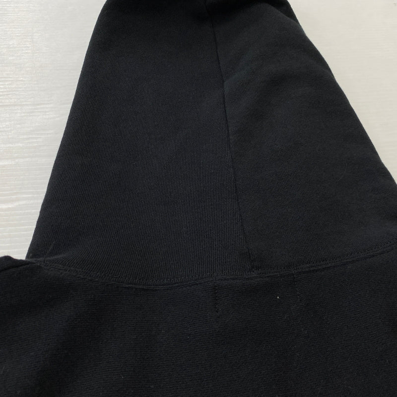 【中古品】【メンズ】 SAPEUR サープル LOGO HOODIE ロゴ フーデッド 長袖 トップス プルーオーバーパーカー 142-260906-sa-26-teih サイズ：XL カラー：ブラック 万代Net店