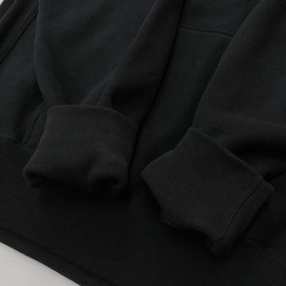 【中古品】【メンズ】 SAPEUR サープル LOGO HOODIE ロゴ フーデッド 長袖 トップス プルーオーバーパーカー 142-260906-sa-26-teih サイズ：XL カラー：ブラック 万代Net店