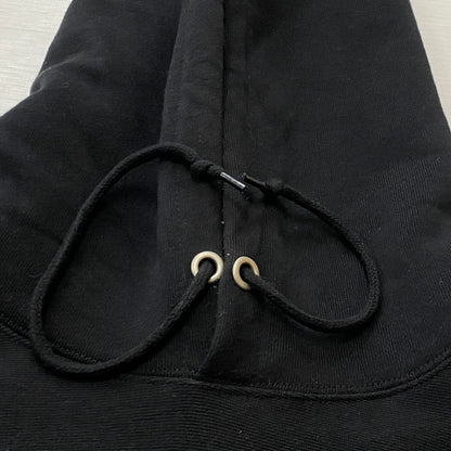 【中古品】【メンズ】 SAPEUR サープル LOGO HOODIE ロゴ フーデッド 長袖 トップス プルーオーバーパーカー 142-260906-sa-26-teih サイズ：XL カラー：ブラック 万代Net店