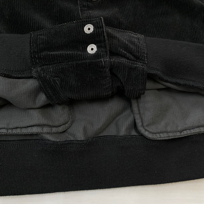 【中古品】【メンズ】 UNDEAFEATED アンディ フィデッド CORD BASEBALL JACKET コード ベースボール ジャケット アウター 142-260906-sa-02-teih サイズ：XL カラー：ブラック 万代Net店