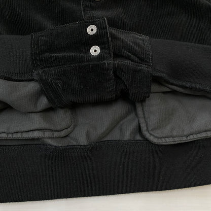 【中古品】【メンズ】 UNDEAFEATED アンディ フィデッド CORD BASEBALL JACKET コード ベースボール ジャケット アウター 142-260906-sa-02-teih サイズ：XL カラー：ブラック 万代Net店