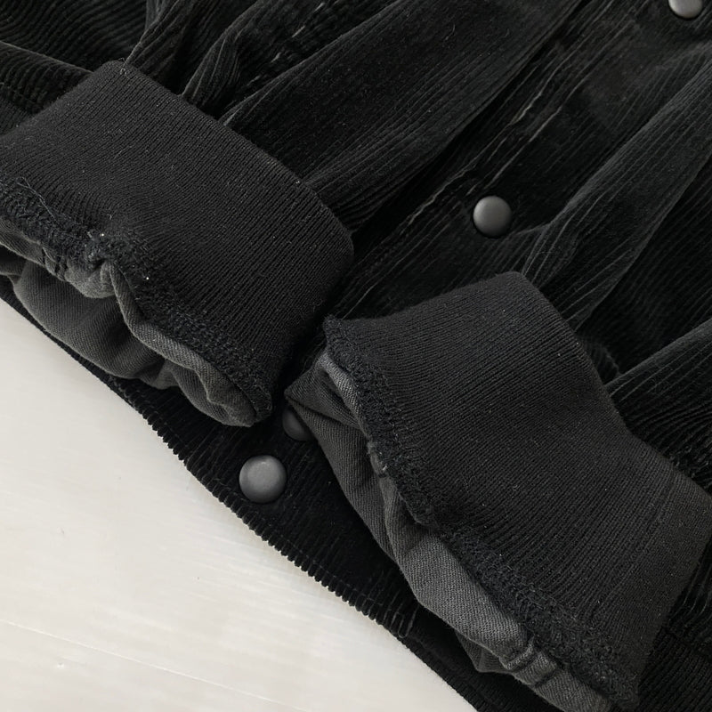 【中古品】【メンズ】 UNDEAFEATED アンディ フィデッド CORD BASEBALL JACKET コード ベースボール ジャケット アウター 142-260906-sa-02-teih サイズ：XL カラー：ブラック 万代Net店