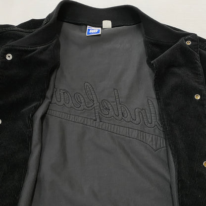 【中古品】【メンズ】 UNDEAFEATED アンディ フィデッド CORD BASEBALL JACKET コード ベースボール ジャケット アウター 142-260906-sa-02-teih サイズ：XL カラー：ブラック 万代Net店
