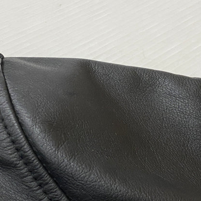 【中古品】【メンズ】 AVIREX アヴィレックス COW LEATHER RIDERS JACKET カウレザー ライダース ジャケット アウター 145-260906-sa-01-teih サイズ：L カラー：ブラック 万代Net店