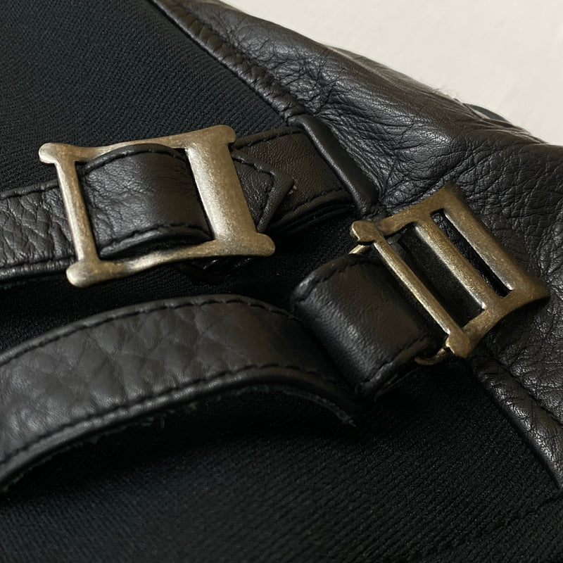 【中古品】【メンズ】 AVIREX アヴィレックス COW LEATHER RIDERS JACKET カウレザー ライダース ジャケット アウター 145-260906-sa-01-teih サイズ：L カラー：ブラック 万代Net店