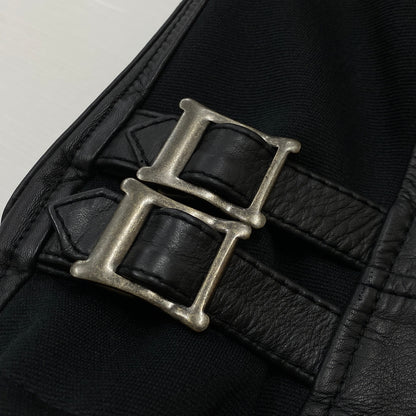 【中古品】【メンズ】 AVIREX アヴィレックス COW LEATHER RIDERS JACKET カウレザー ライダース ジャケット アウター 145-260906-sa-01-teih サイズ：L カラー：ブラック 万代Net店