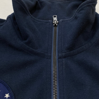 【中古品】【メンズ】 AVIREX アヴィレックス COTTON JACKET コットン ジャケット アウター 145-260906-sa-08-teih サイズ：M カラー：ネイビー 万代Net店