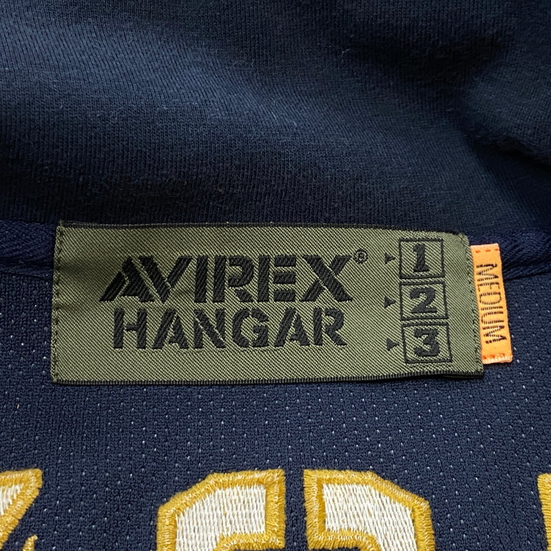 【中古品】【メンズ】 AVIREX アヴィレックス COTTON JACKET コットン ジャケット アウター 145-260906-sa-08-teih サイズ：M カラー：ネイビー 万代Net店