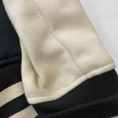 【中古品】【メンズ】 VANSON バンソン × TOM&JERRY トムアンドジェリー 別注コラボ STADIUM JUMPER スタジアム ジャンパー アウター スタジャン 145-260906-sa-09-teih サイズ：L カラー：ブラック 万代Net店