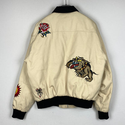 【中古品】【メンズ】 HUF ハフ BLEDSOE WORK JACKET JK00449 ブレッドソー ワーク ジャケット アウター 142-260906-sa-12-teih サイズ：M カラー：ベージュ 万代Net店