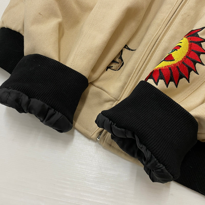 【中古品】【メンズ】 HUF ハフ BLEDSOE WORK JACKET JK00449 ブレッドソー ワーク ジャケット アウター 142-260906-sa-12-teih サイズ：M カラー：ベージュ 万代Net店