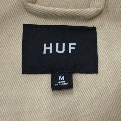 【中古品】【メンズ】 HUF ハフ BLEDSOE WORK JACKET JK00449 ブレッドソー ワーク ジャケット アウター 142-260906-sa-12-teih サイズ：M カラー：ベージュ 万代Net店