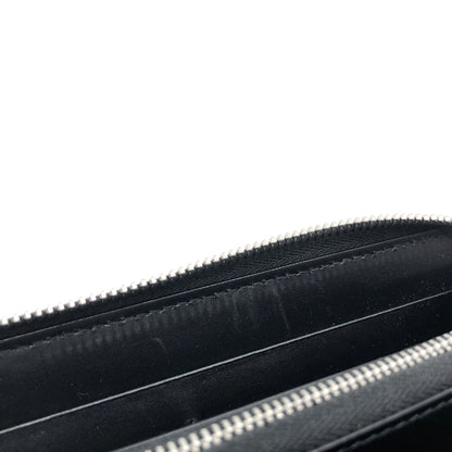 【中古品】【メンズ】 MAISON MARGIELA メゾン マルジェラ ZIP-AROUND WALLET S56UI0110 ジップアラウンド ウォレット 長財布 財布 200-260907-sa-15-teih カラー：ブラック 万代Net店