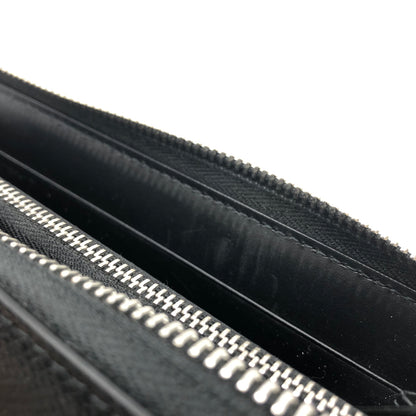 【中古品】【メンズ】 MAISON MARGIELA メゾン マルジェラ ZIP-AROUND WALLET S56UI0110 ジップアラウンド ウォレット 長財布 財布 200-260907-sa-15-teih カラー：ブラック 万代Net店