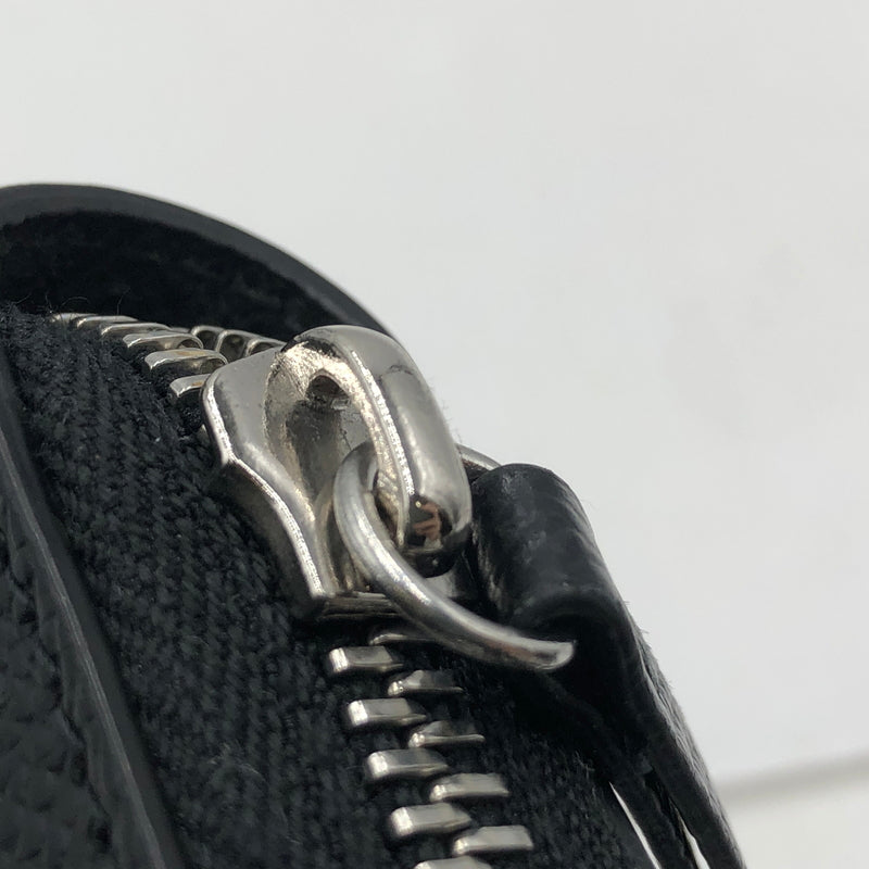 【中古品】【メンズ】 MAISON MARGIELA メゾン マルジェラ ZIP-AROUND WALLET S56UI0110 ジップアラウンド ウォレット 長財布 財布 200-260907-sa-15-teih カラー：ブラック 万代Net店
