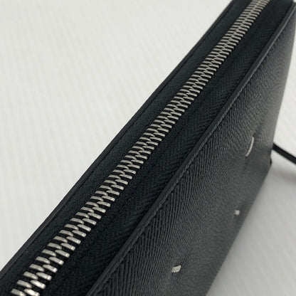 【中古品】【メンズ】 MAISON MARGIELA メゾン マルジェラ ZIP-AROUND WALLET S56UI0110 ジップアラウンド ウォレット 長財布 財布 200-260907-sa-15-teih カラー：ブラック 万代Net店