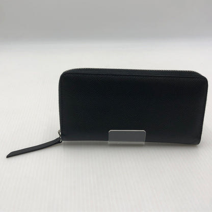 【中古品】【メンズ】 MAISON MARGIELA メゾン マルジェラ ZIP-AROUND WALLET S56UI0110 ジップアラウンド ウォレット 長財布 財布 200-260907-sa-15-teih カラー：ブラック 万代Net店