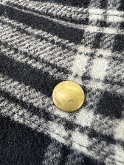 【中古品】【メンズ】 AMISH FARM アーミッシュファーム QUILTING LINER WOOL JACKET ウールジャケット アウター 147-260924-AS-18-hon サイズ：L カラー：ブラック/ホワイト 万代Net店