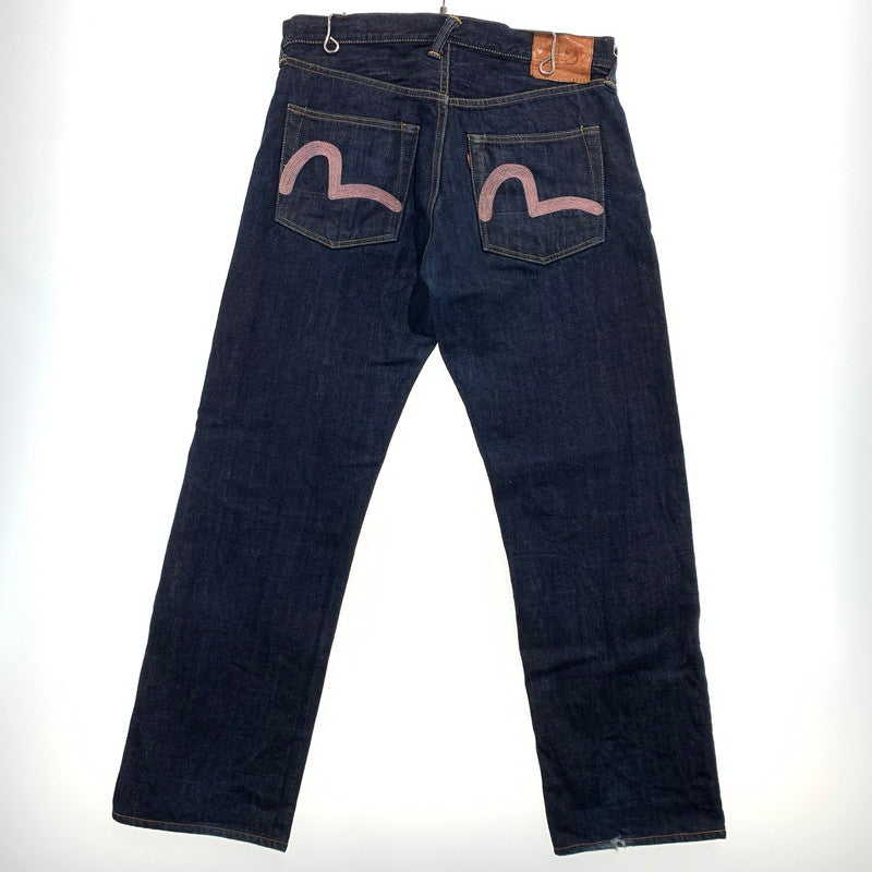 【中古品】【メンズ】 EVISU エヴィス NO.2 DENIM PANTS LOT2000 デニムパンツ ボトムス ジーンズ ピンクカモメ 156-260905-ko-07-teih サイズ：34 カラー：インディゴ 万代Net店