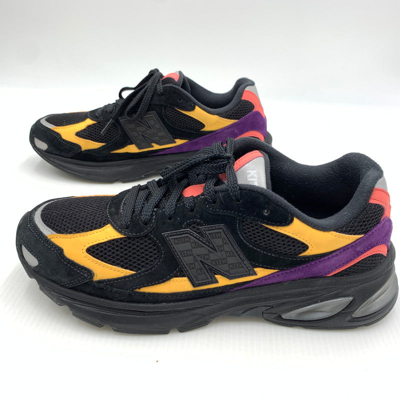 【中古品】【メンズ】 KITH キス × NEW BALANCE ニューバランス 別注 コラボ 2010 BLACK MULTI U2010KTF ブラック マルチ スニーカー 靴 シューズ 162-260914-ko-13-teih サイズ：28cm カラー：マルチ 万代Net店