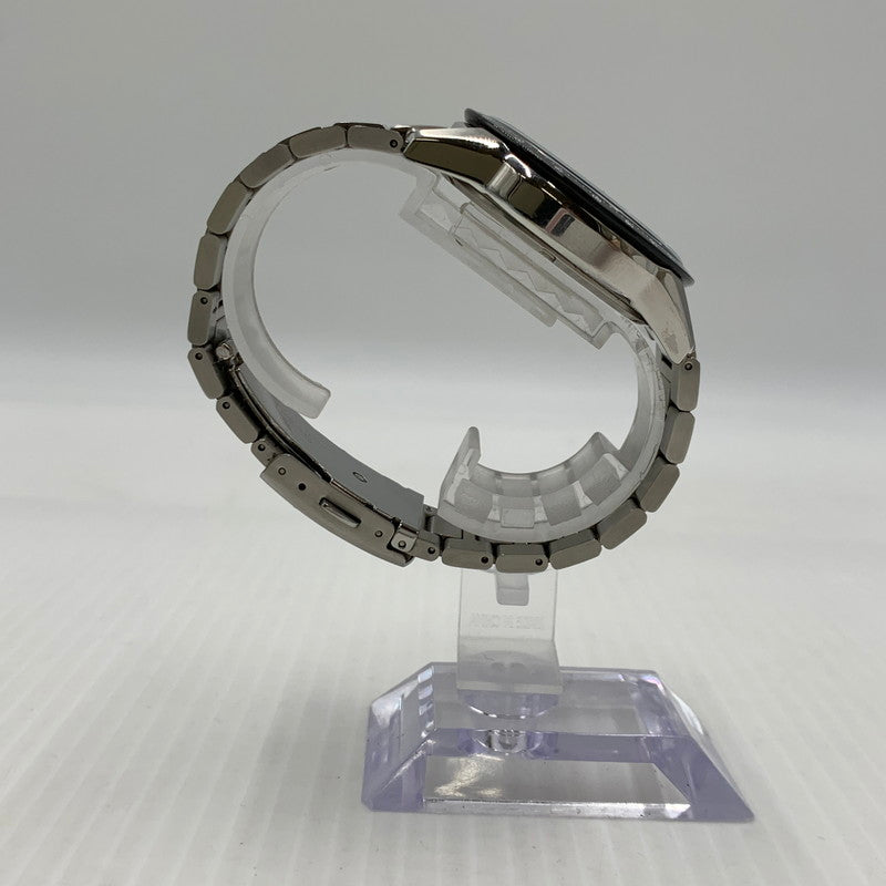 【中古品】【メンズ】 CITIZEN シチズン ECO DRIVE E820-S083460 エコドライブ クロノグラフデイト 腕時計 197-260909-ko-12-teih カラー：シルバー/ブラック 万代Net店