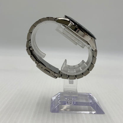 【中古品】【メンズ】 CITIZEN シチズン ECO DRIVE E820-S083460 エコドライブ クロノグラフデイト 腕時計 197-260909-ko-12-teih カラー：シルバー/ブラック 万代Net店
