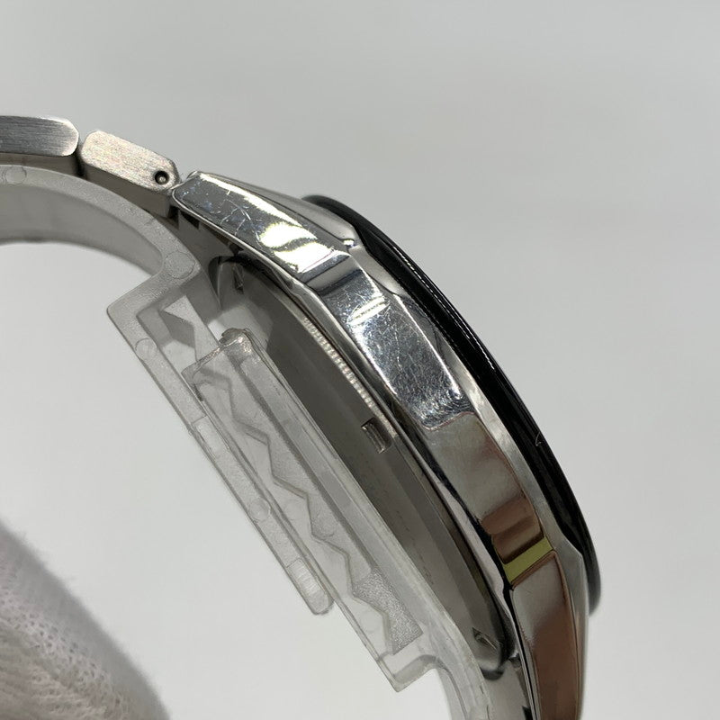 【中古品】【メンズ】 CITIZEN シチズン ECO DRIVE E820-S083460 エコドライブ クロノグラフデイト 腕時計 197-260909-ko-12-teih カラー：シルバー/ブラック 万代Net店