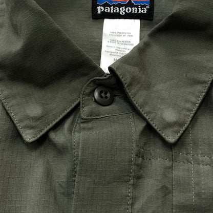 【中古品】【メンズ】 PATAGONIA パタゴニア SOL PATROL SHIRT ソル パトロール シャツ 長袖 トップス 144-260909-sa-08-teih サイズ：L カラー：カーキ 万代Net店
