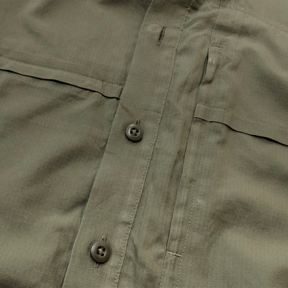 【中古品】【メンズ】 PATAGONIA パタゴニア SOL PATROL SHIRT ソル パトロール シャツ 長袖 トップス 144-260909-sa-08-teih サイズ：L カラー：カーキ 万代Net店