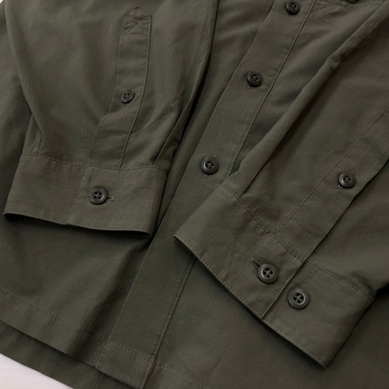 【中古品】【メンズ】 PATAGONIA パタゴニア SOL PATROL SHIRT ソル パトロール シャツ 長袖 トップス 144-260909-sa-08-teih サイズ：L カラー：カーキ 万代Net店