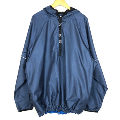 【中古品】【メンズ】 NIKE ナイキ 00’s HALFZIP PULLOVER 2000年 ハーフジップ プルーオーバー アウター 148-260909-sa-09-teih サイズ：XXL カラー：ネイビー 万代Net店